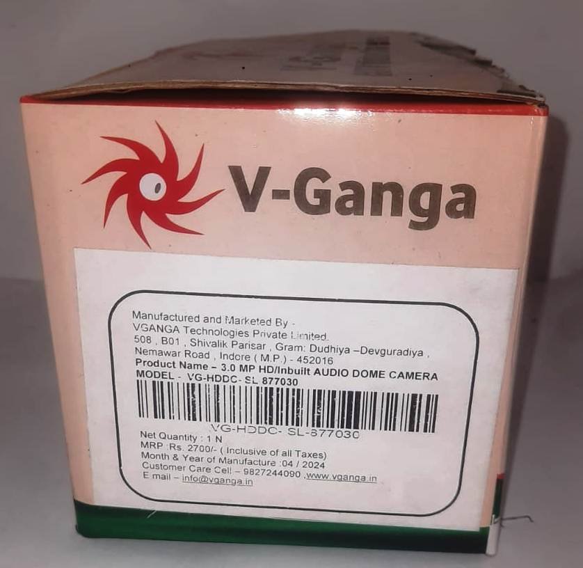 5 MP IP Bullet Camera — V-Ganga Technologies
